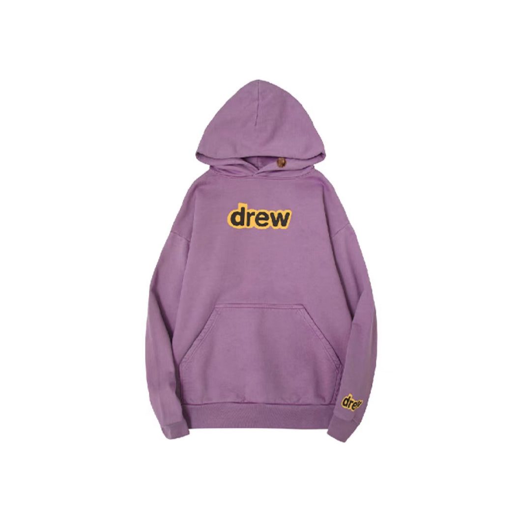 Justin Bieber x Drew House Secret SS Hoodie - dusty lilac, Clothing- re:store-melbourne-Drew House