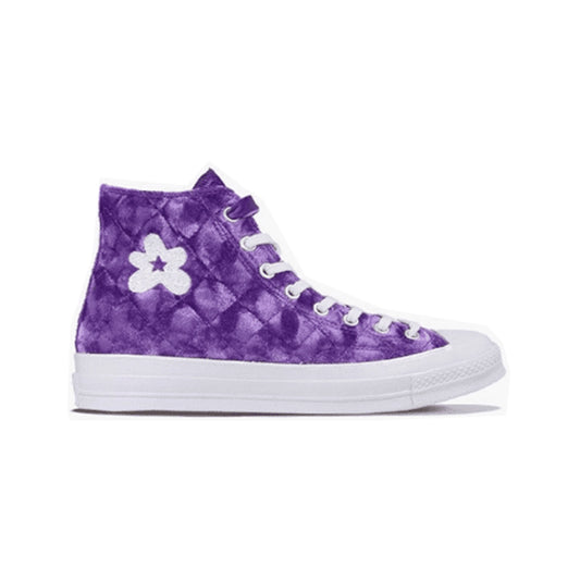 Converse Chuck Taylor All-Star 70s Hi x Golf Le Fleur TTC Quilted Velvet, Shoe- dollarflexclub