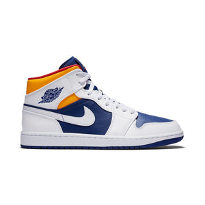 Jordan 1 Mid Royal Blue Laser Orange, Shoe- re:store-melbourne-Nike Jordan