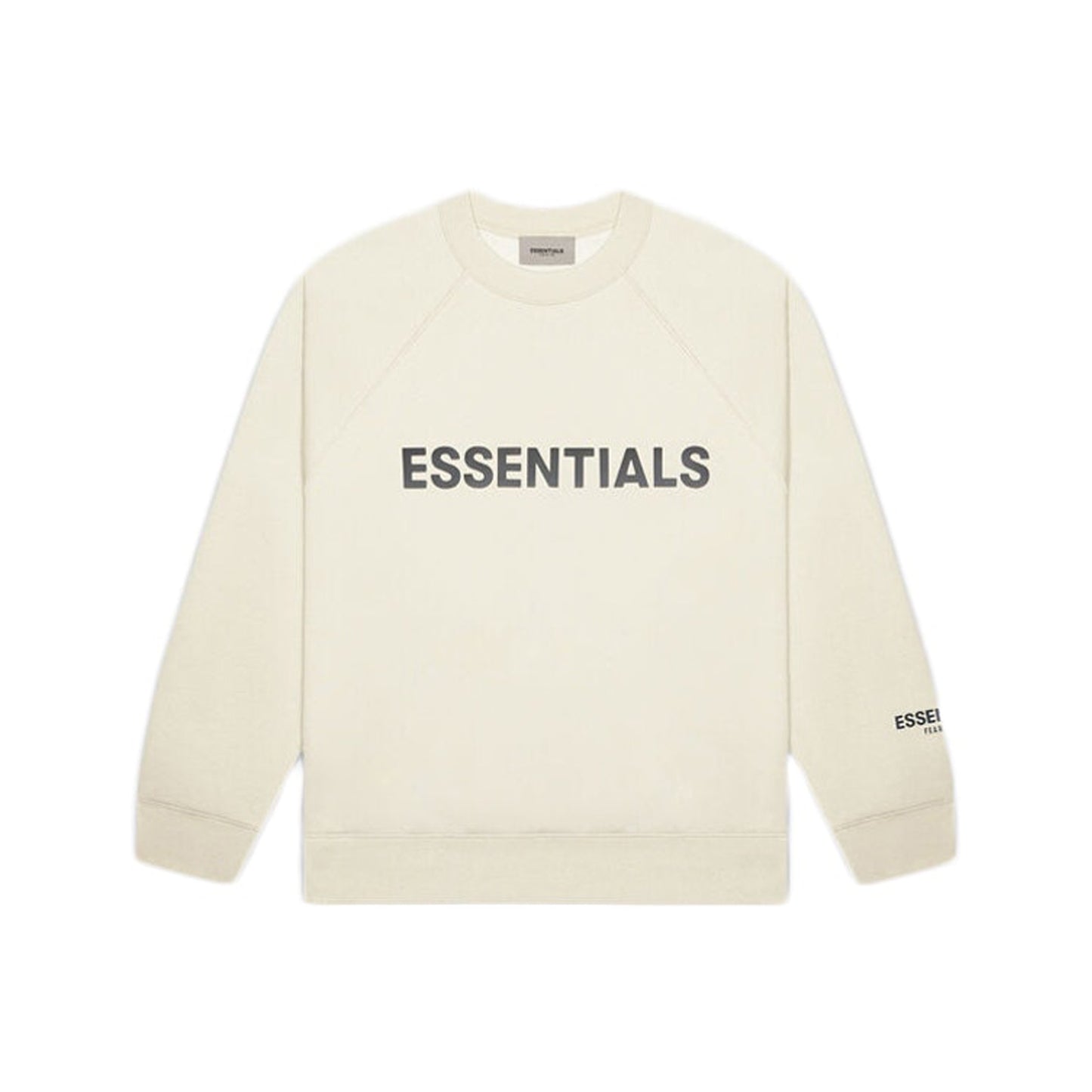 Fear of God Essentials Crewneck FW20 Cream, Clothing- re:store-melbourne-Fear of God Essentials