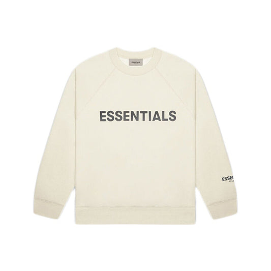 Fear of God Essentials Crewneck FW20 Cream, Clothing- re:store-melbourne-Fear of God Essentials