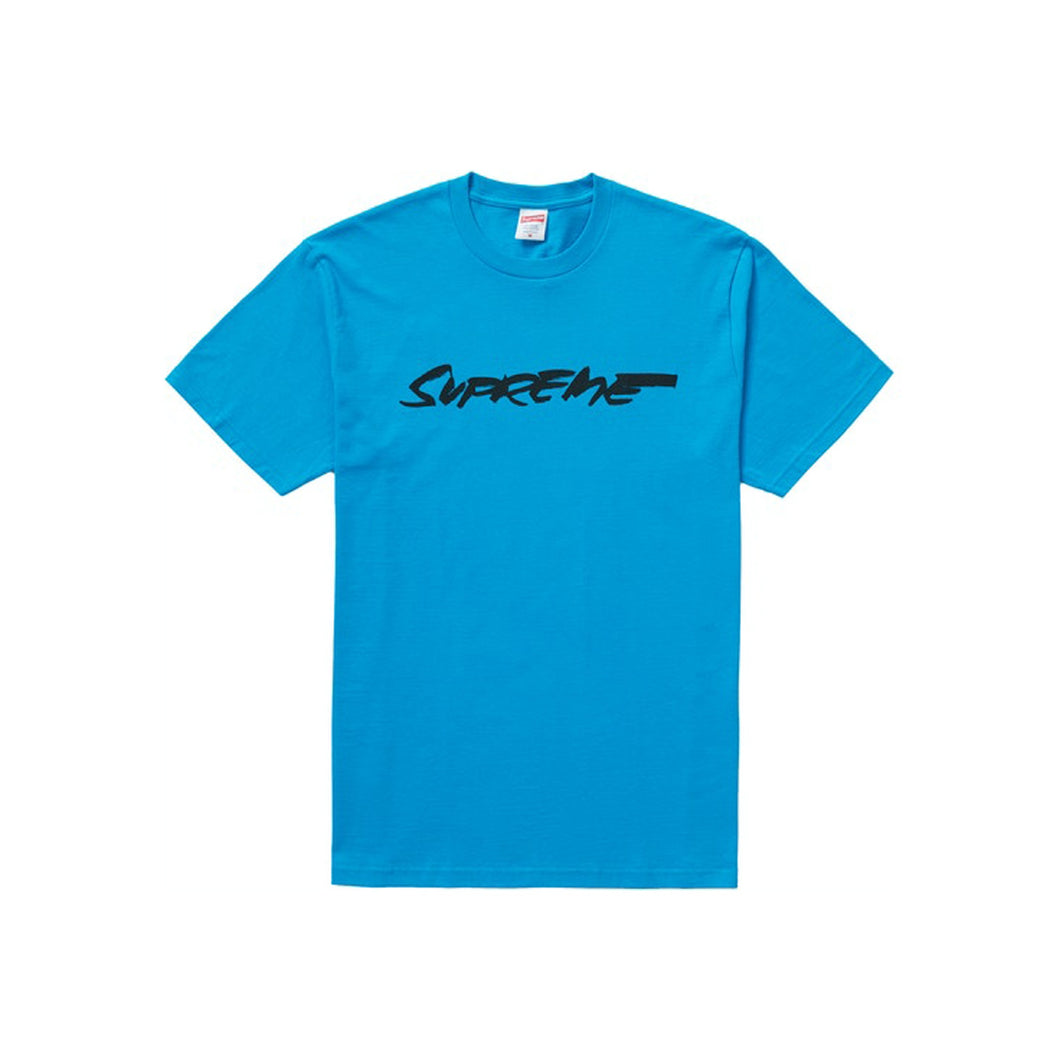 Supreme Futura Logo Tee Bright Blue, Clothing- re:store-melbourne-Supreme