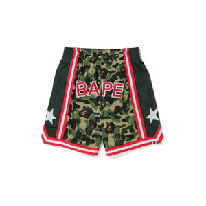 BAPE ABC Basketball Shorts Green, Clothing- re:store-melbourne-Bape