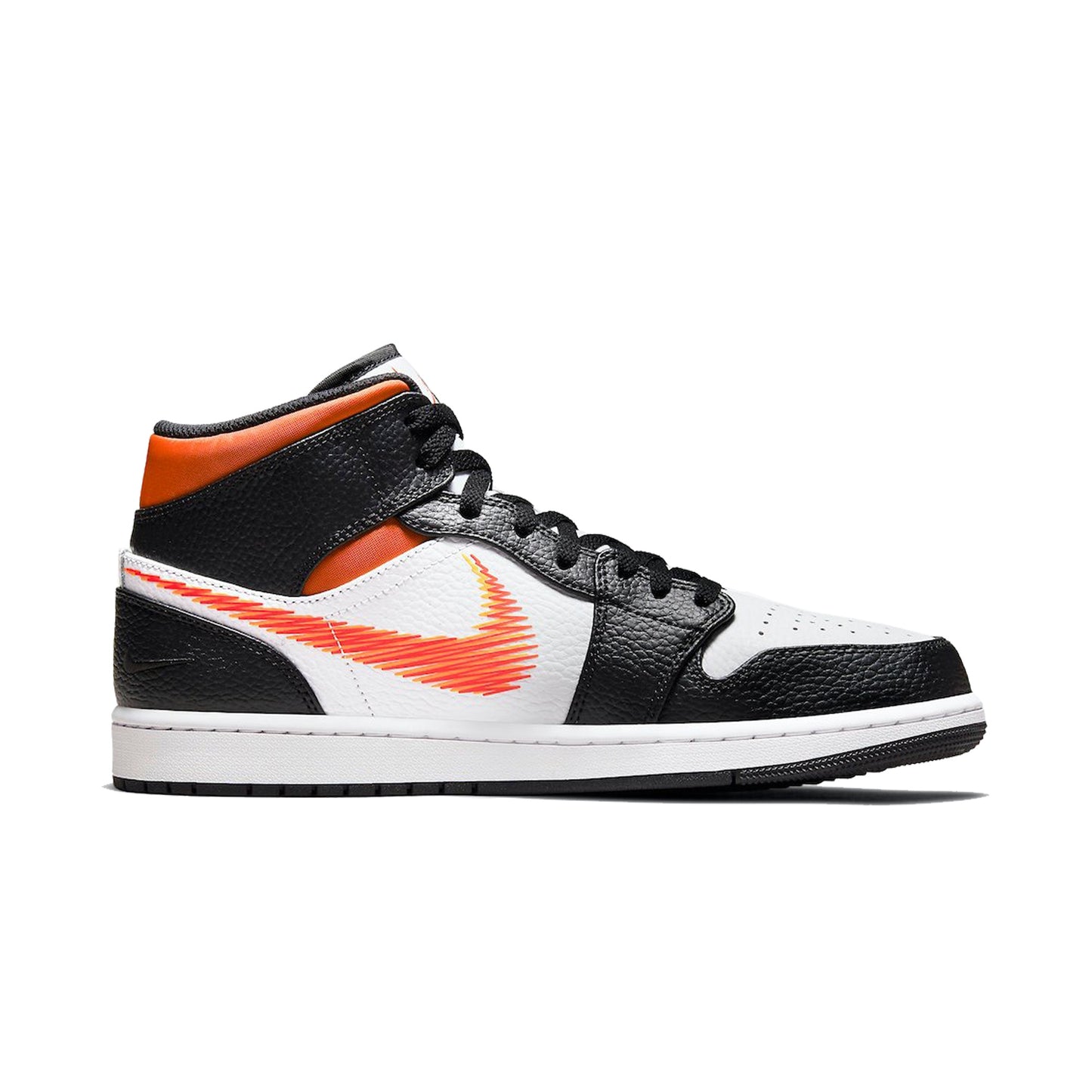 Jordan 1 Mid ZigZag Orange, Shoe- re:store-melbourne-Nike Jordan