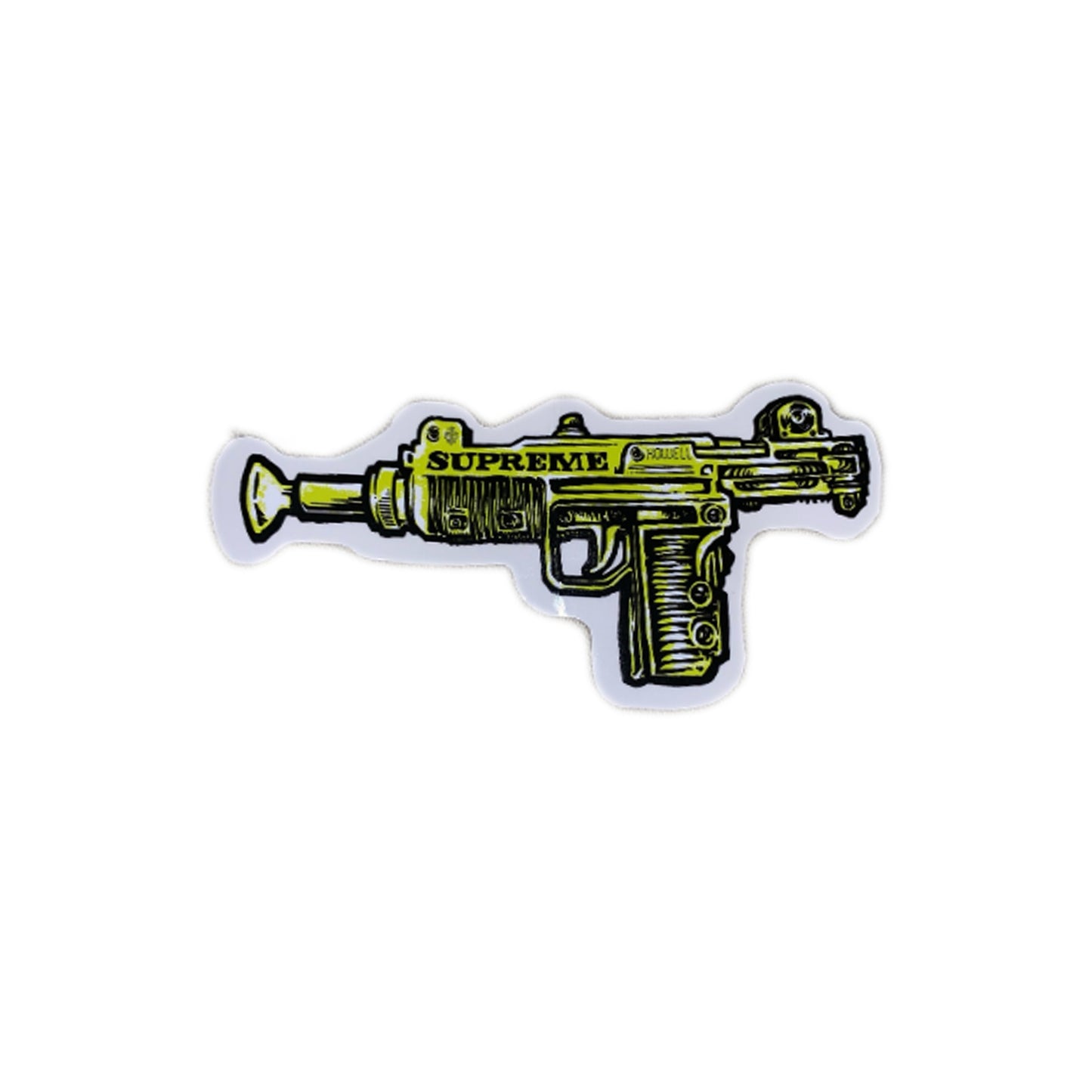 Uzi Sticker Green, Sticker- dollarflexclub