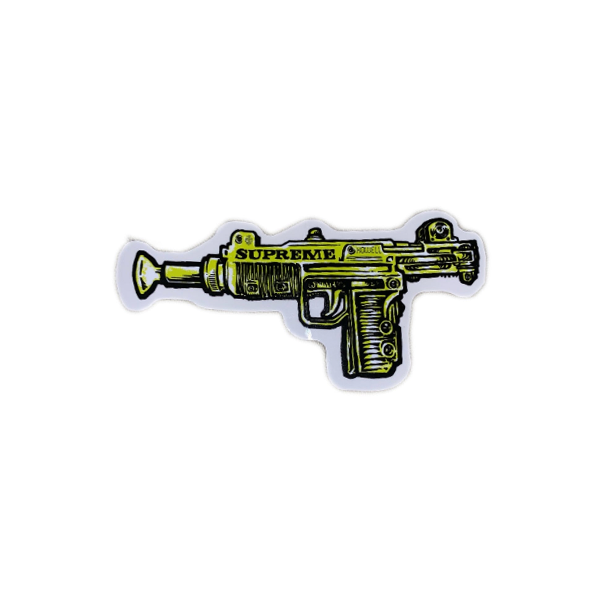 Uzi Sticker Green, Sticker- dollarflexclub