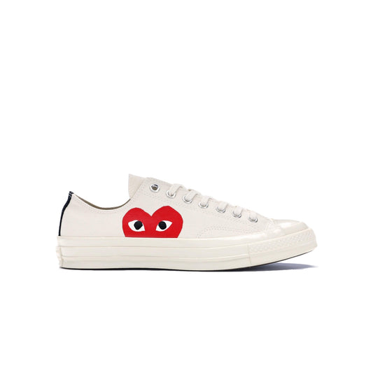 Converse Chuck Taylor All-Star 70s Ox CDG PLAY -White, Shoe- dollarflexclub