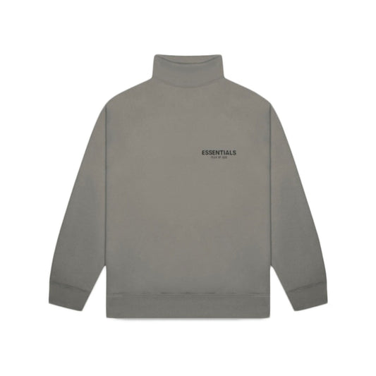 Fear of God Essentials Pull-over Mockneck Grey Melange, Clothing- re:store-melbourne-Fear of God Essentials