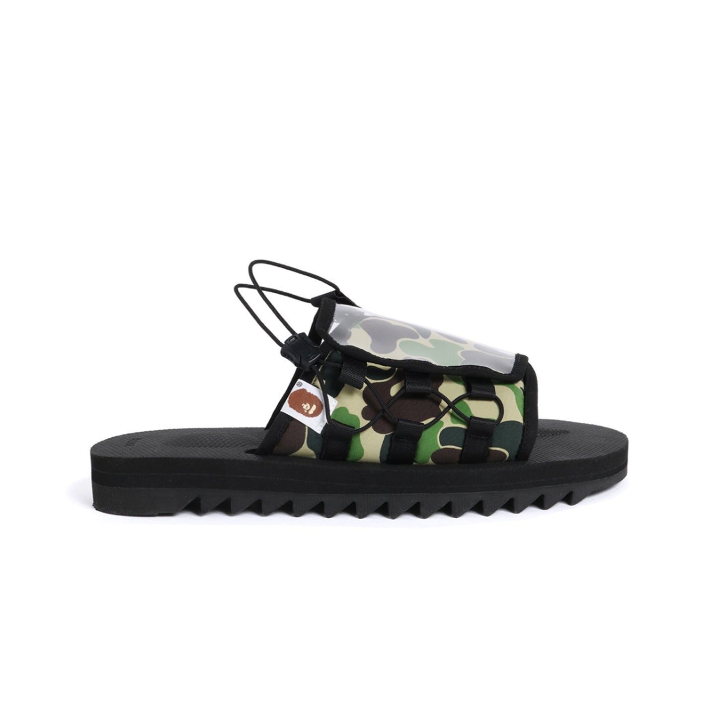 BAPE x Suicoke Sandals -Black Camo, Shoe- dollarflexclub