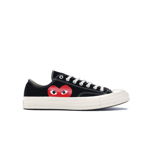 Converse Chuck Taylor All-Star 70s Ox CDG PLAY -Black, Shoe- dollarflexclub