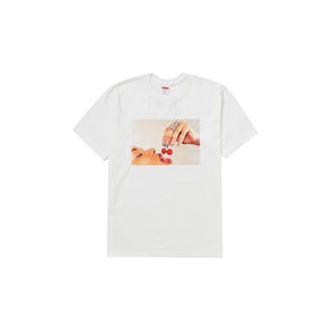 Supreme Cherries Tee White, Clothing- dollarflexclub