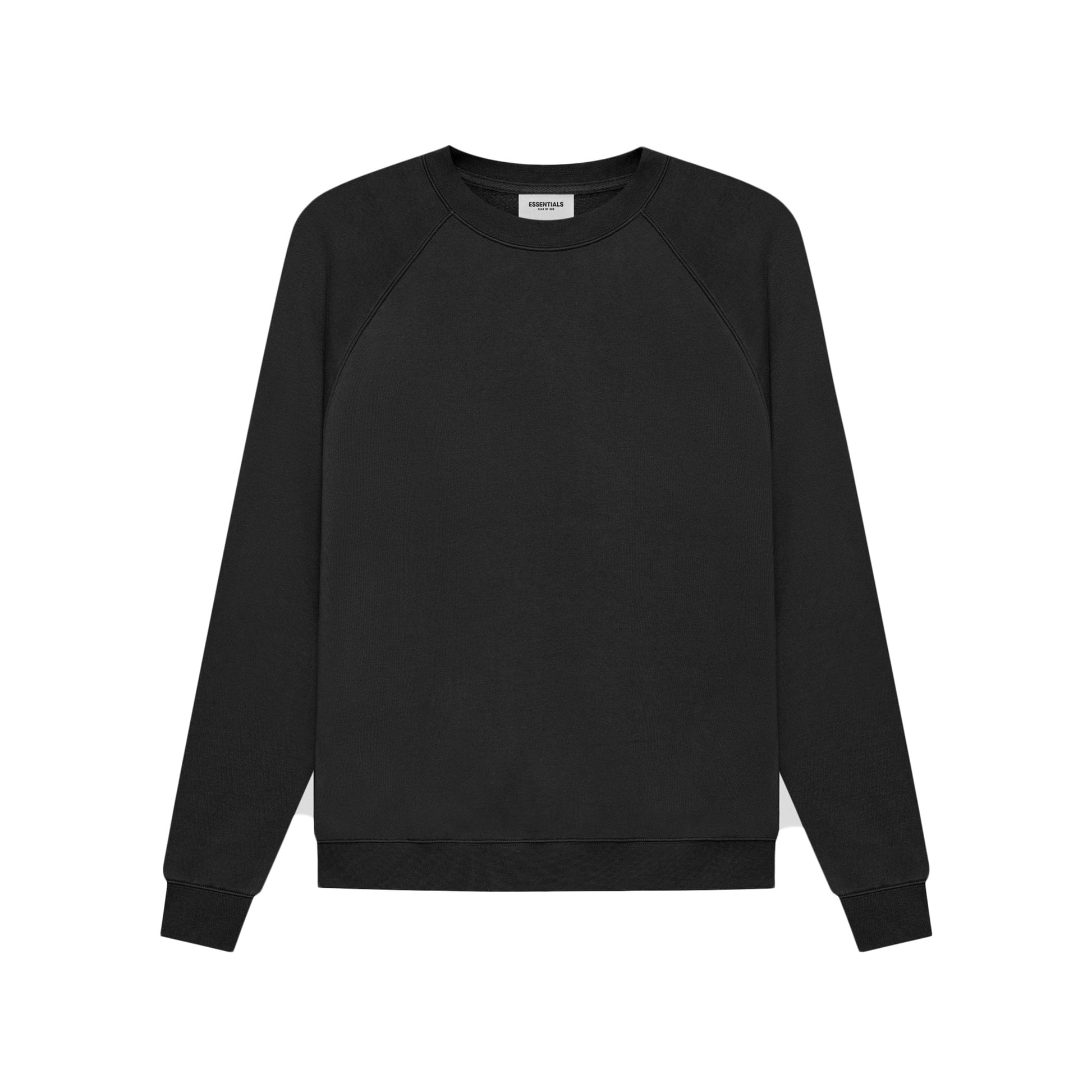 Fear of God Essentials Pull-Over Crewneck Black/Stretch Limo SS21, Clothing- re:store-melbourne-Fear of God Essentials