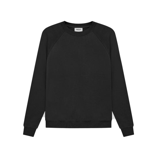 Fear of God Essentials Pull-Over Crewneck Black/Stretch Limo SS21, Clothing- re:store-melbourne-Fear of God Essentials