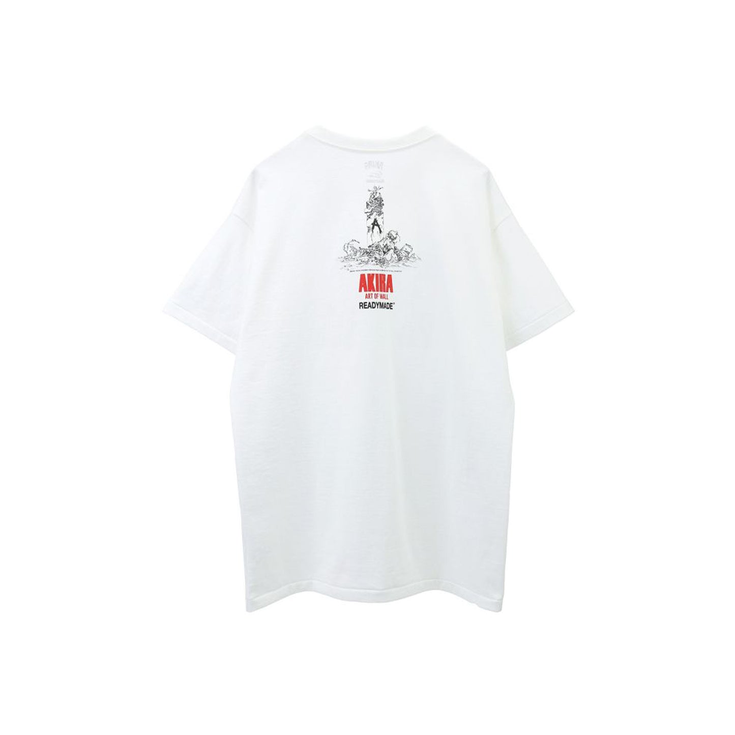 ReadyMade x Akira Art of Wall Tee - White #2, Clothing- dollarflexclub