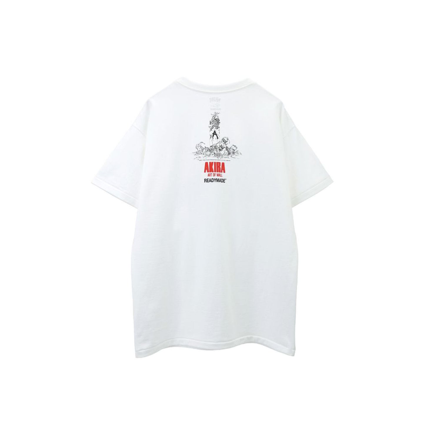 ReadyMade x Akira Art of Wall Tee - White #3, Clothing- dollarflexclub