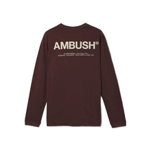 Load image into Gallery viewer, Ambush XL Logo Long Sleeve T-Shirt -Burgundy, Clothing- re:store-melbourne-Ambush
