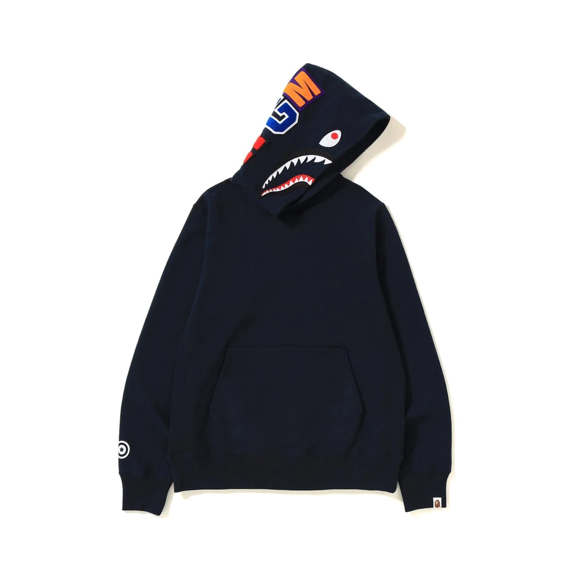 BAPE Shark Pullover Hoodie Navy, Clothing- re:store-melbourne-Bape