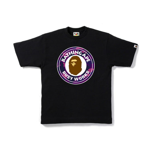 Bape ABC Busy Works Tee-Black, Clothing- re:store-melbourne-Bape