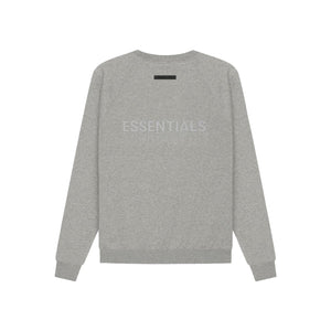 Fear of God Essentials Pull-Over Crewneck Dark Heather Oatmeal SS21, Clothing- re:store-melbourne-Fear of God Essentials