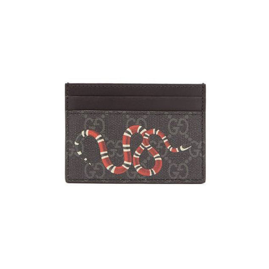 Gucci Card Holder Snake, Accessories- dollarflexclub