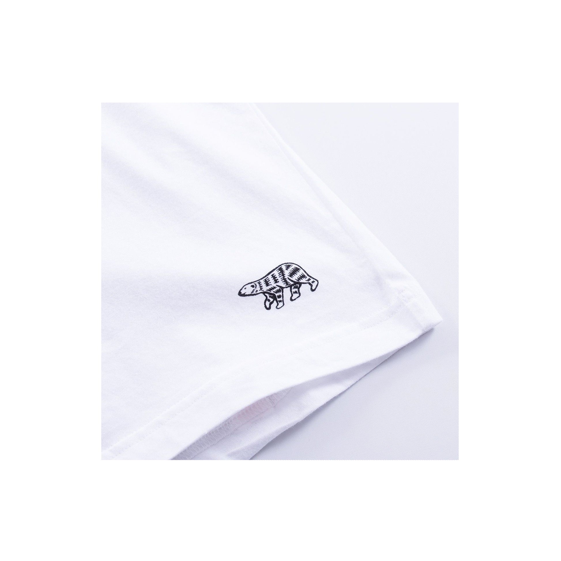 Human Made x Hanes Tee White #1, Clothing- dollarflexclub