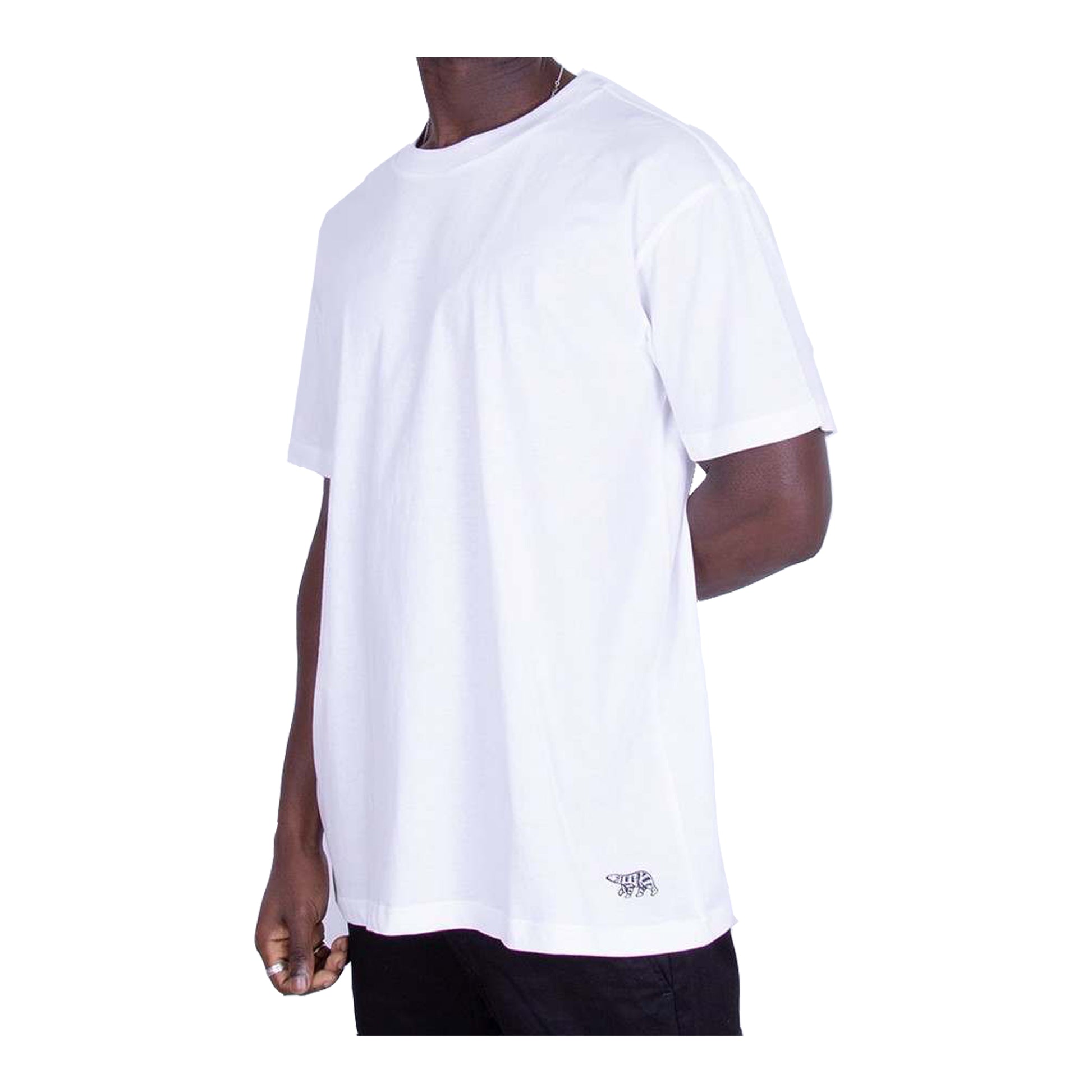 Human Made x Hanes Tee White #1, Clothing- dollarflexclub