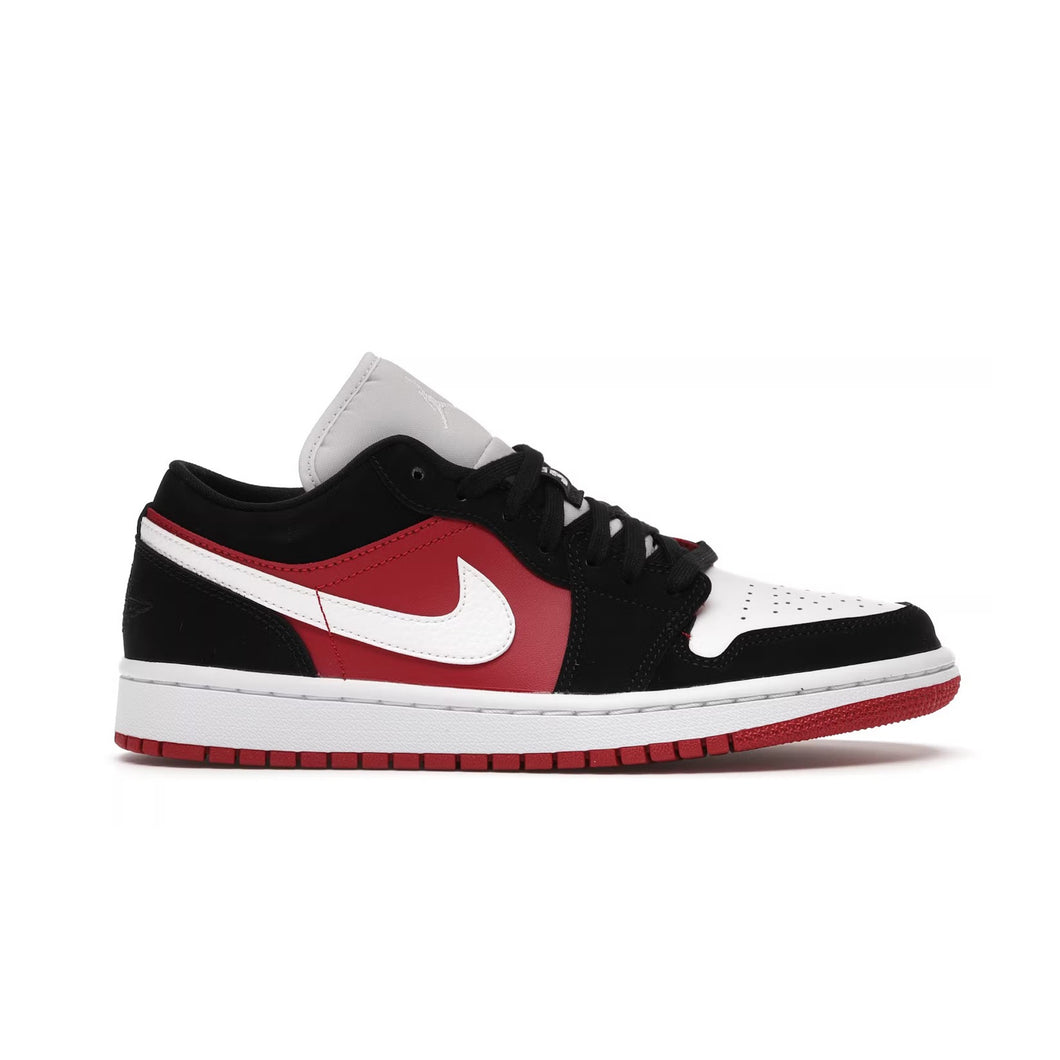 Jordan 1 Low Black White Gym Red (W), Shoe- re:store-melbourne-Nike Jordan