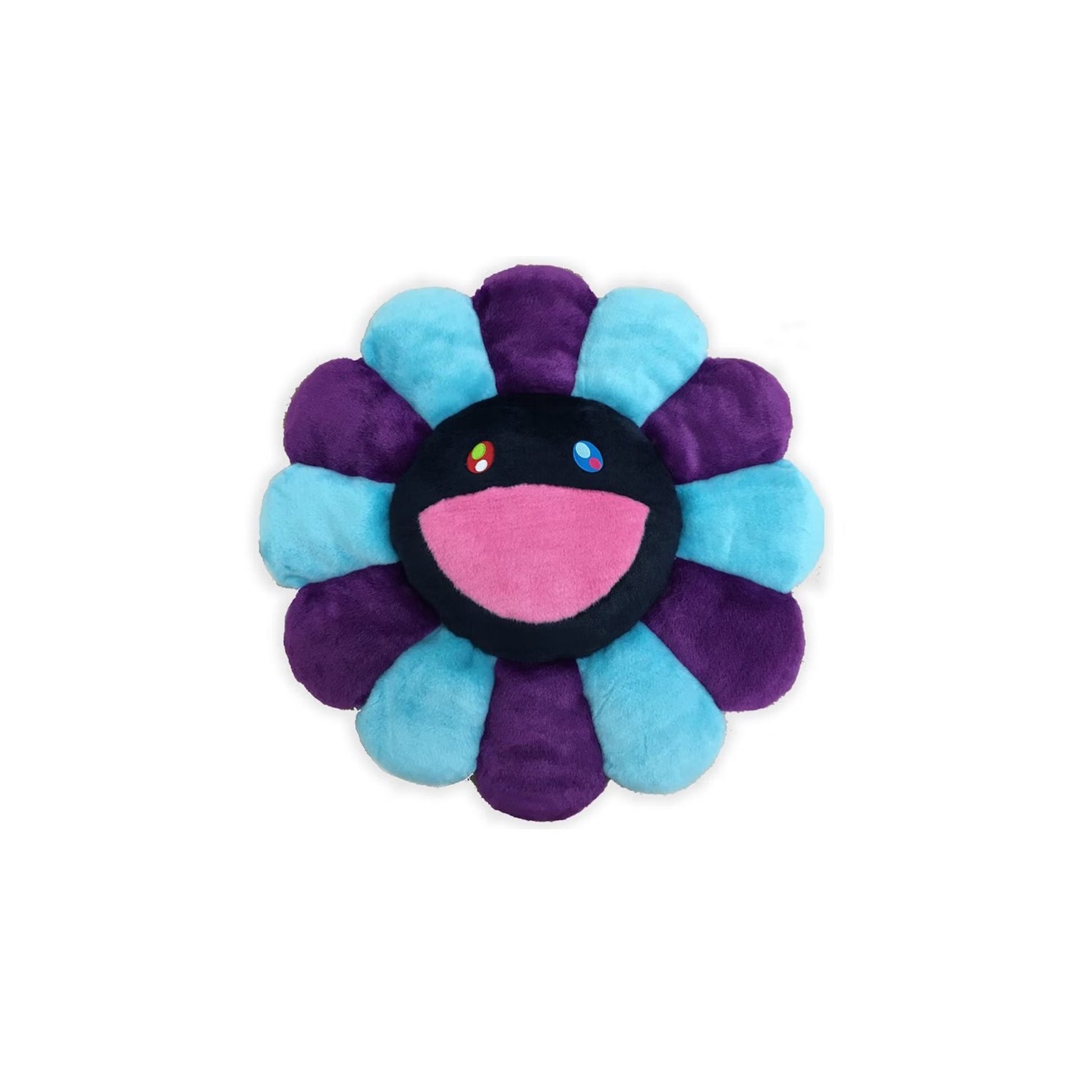 Takashi Murakami Flower Plush 30CM Purple/Turquoise/Black, Collectibles- re:store-melbourne-Murakami