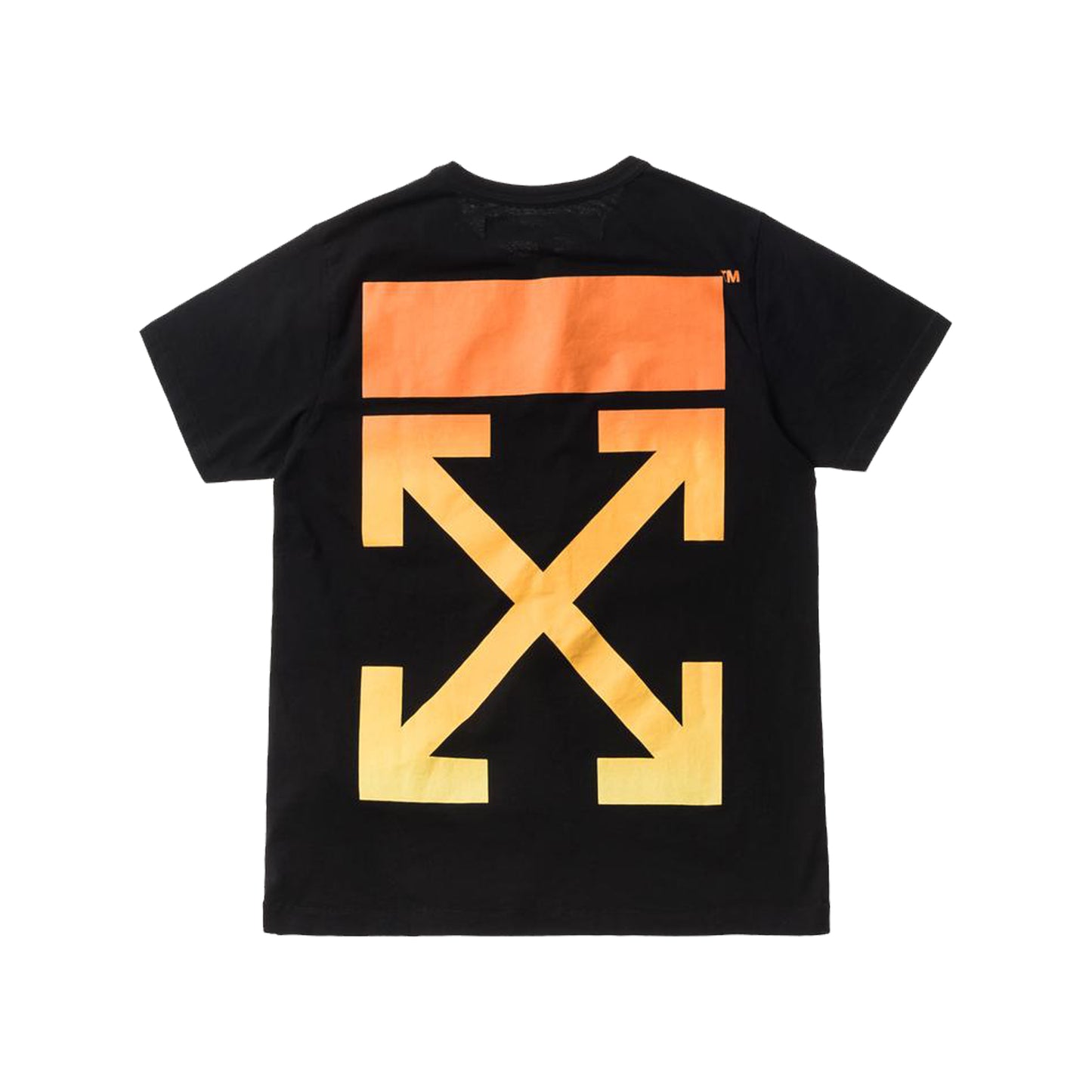 Off-White Gradient Caravaggio Tee -Black, Clothing- dollarflexclub