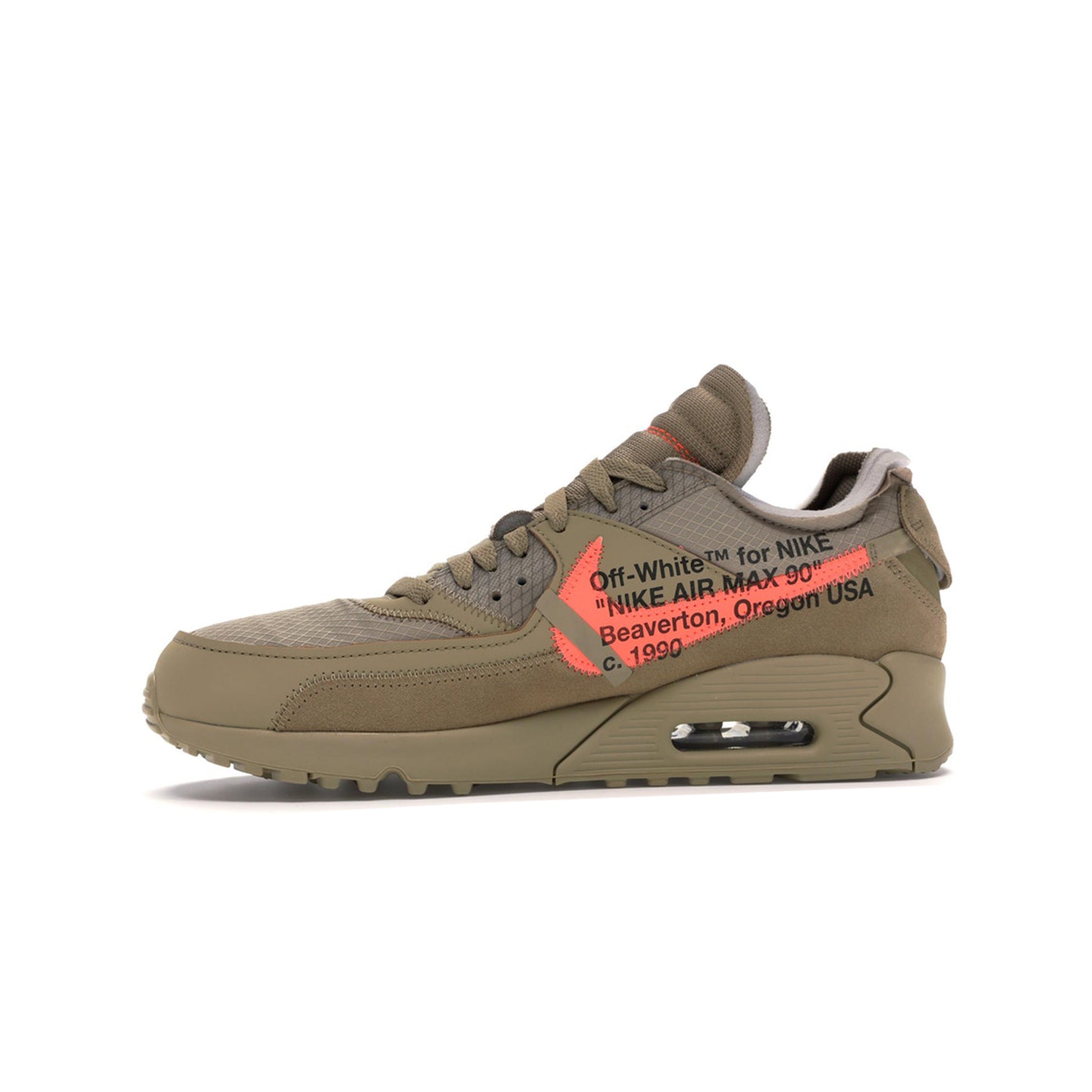 Nike x Off-White Air Max 90'Desert Ore', Shoe- dollarflexclub