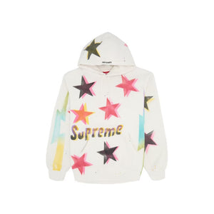 Supreme Gonz Stars Hooded Sweatshirt White, Clothing- re:store-melbourne-Supreme