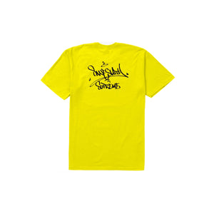 Supreme Bridge Tee -Yellow, Clothing- dollarflexclub