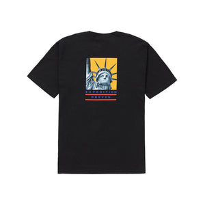 Supreme The North Face Statue of Liberty Tee Black, Clothing- dollarflexclub