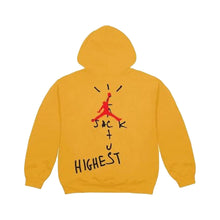Load image into Gallery viewer, Travis Scott x Nike Jordan Cactus Jack Highest Hoodie -Yellow, Clothing- dollarflexclub
