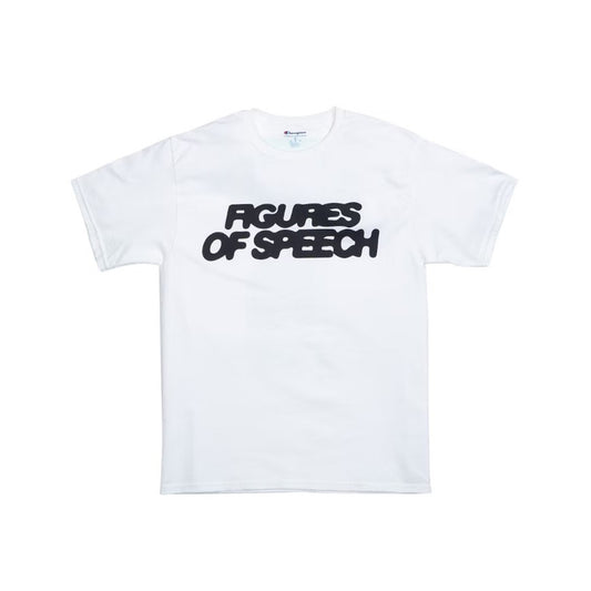 Virgil Abloh Brooklyn Museum FOS Trojan Horse T-shirt White, Clothing- re:store-melbourne-Champion x Virgil Abloh