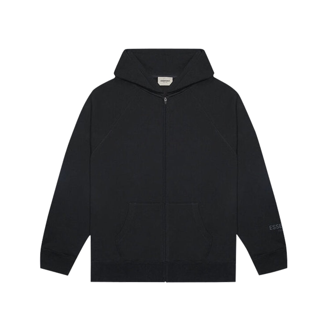 Fear of God Essentials Zip Up Hoodie SS20 -Black, Clothing- re:store-melbourne-Fear of God Essentials