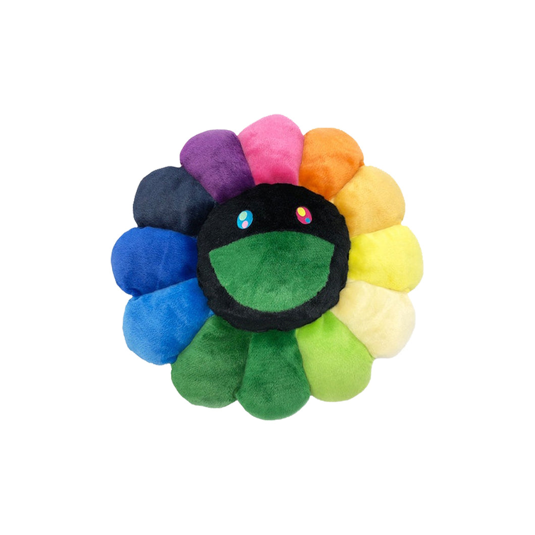 Takashi Murakami Flower 30CM Plush Rainbow/ Black, Collectibles- dollarflexclub