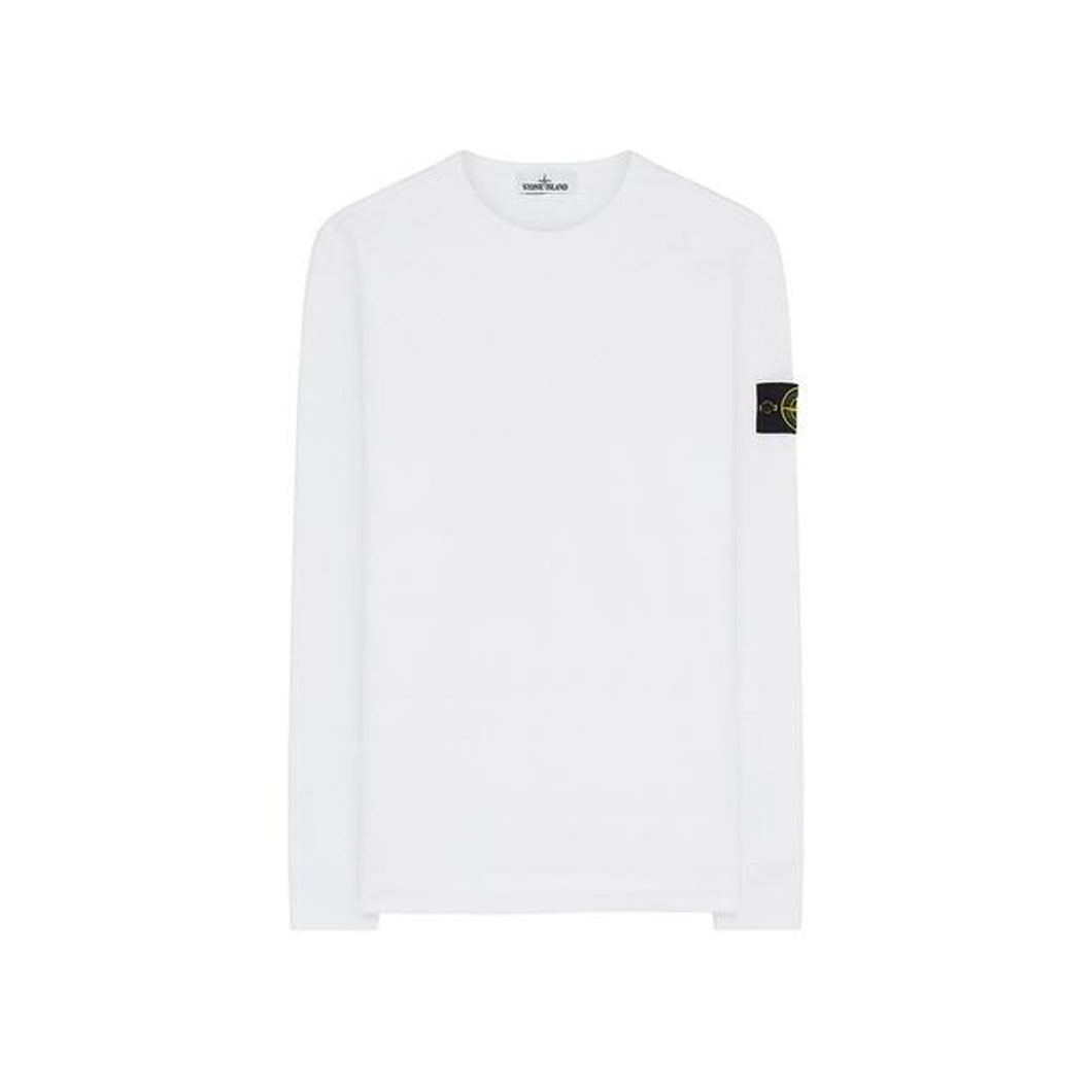 Stone Island Crewneck Sweatshirt White, Clothing- re:store-melbourne-Stone Island