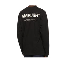 Load image into Gallery viewer, Ambush XL Logo Long Sleeve T-Shirt -Black, Clothing- re:store-melbourne-Ambush
