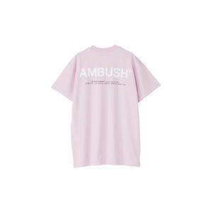 Ambush Big Logo Tee PINK, Clothing- dollarflexclub
