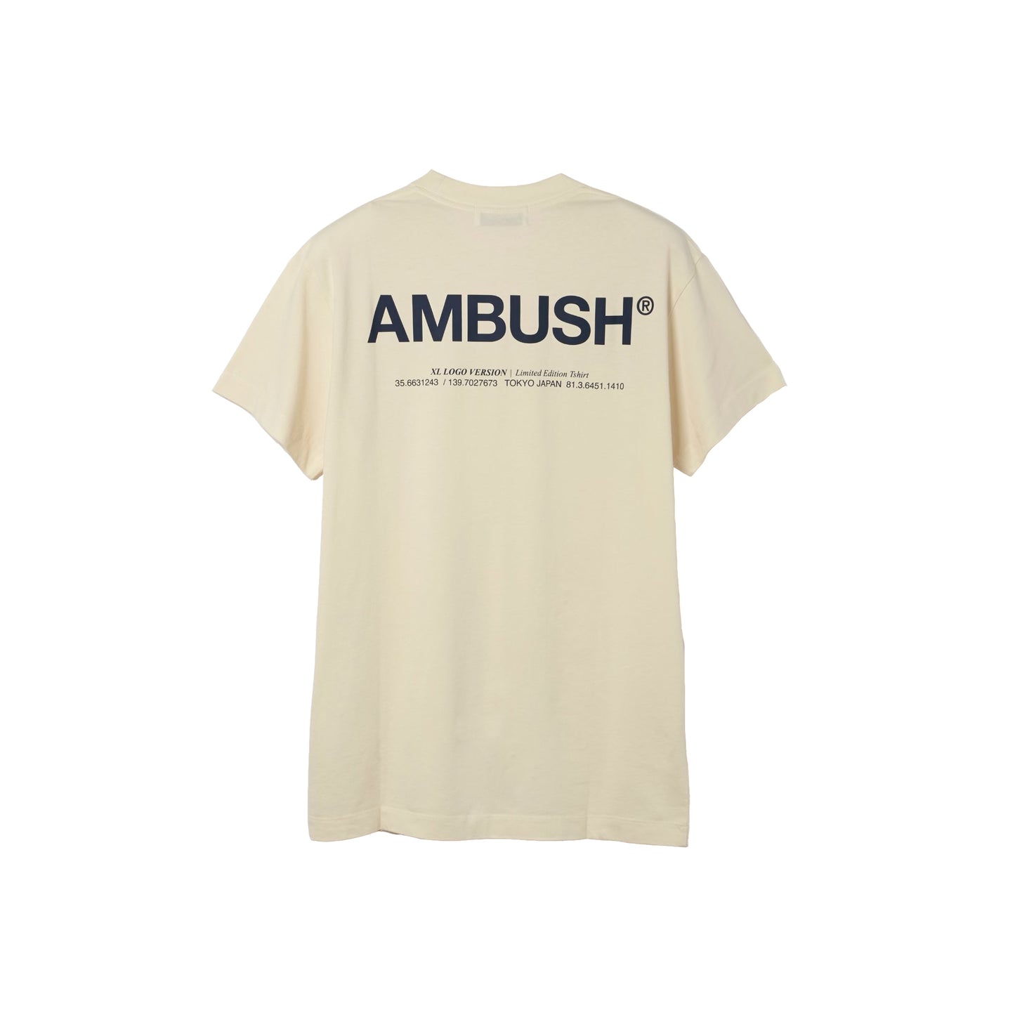 Ambush XL Logo Tee -Off White, Clothing- re:store-melbourne-Ambush