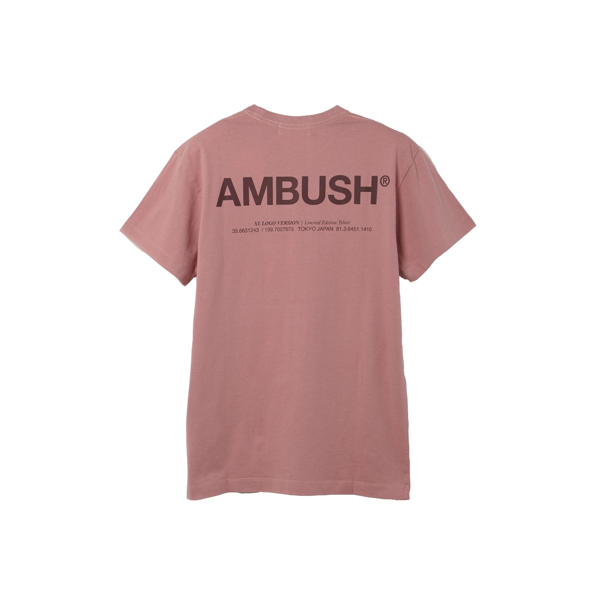 Ambush XL Logo Tee -Pink, Clothing- re:store-melbourne-Ambush