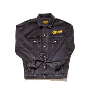 Drew House Chenille Mascot Patch Trucker Jacket, Clothing- re:store-melbourne-Drew House