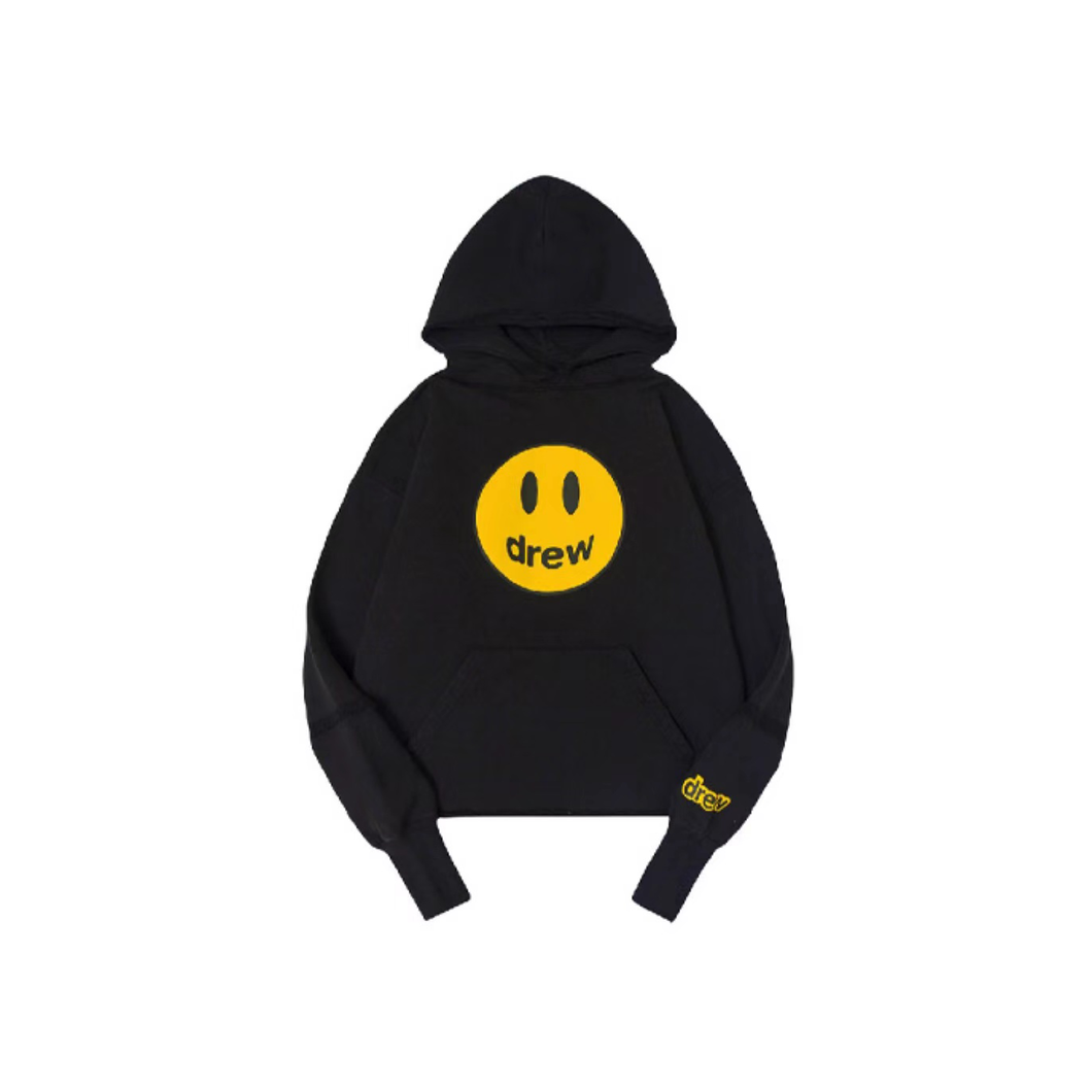 Justin Bieber x Drew House Mascot Hoodie Black, Clothing- re:store-melbourne-Drew House