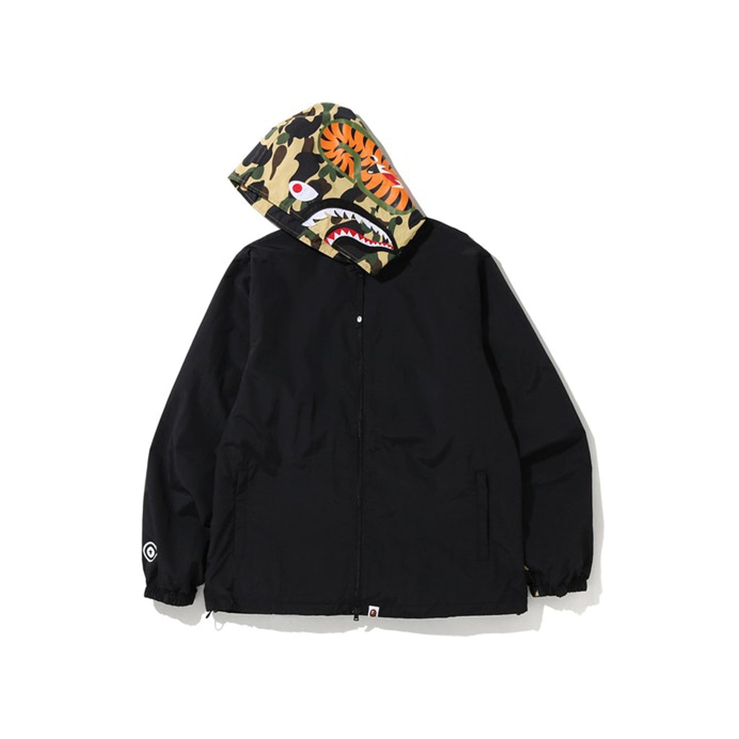 BAPE 1st Camo Shark Hoodie Jacket (FW19) Yellow, Clothing- re:store-melbourne-Bape