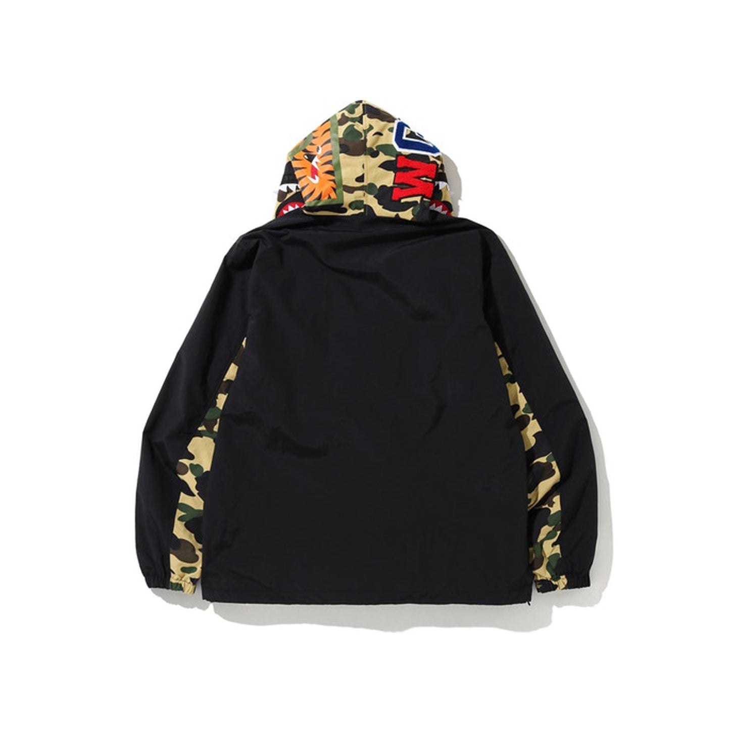 BAPE 1st Camo Shark Hoodie Jacket (FW19) Yellow, Clothing- re:store-melbourne-Bape