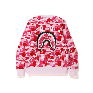 BAPE ABC Shark Crewneck Pink, Clothing- re:store-melbourne-Bape