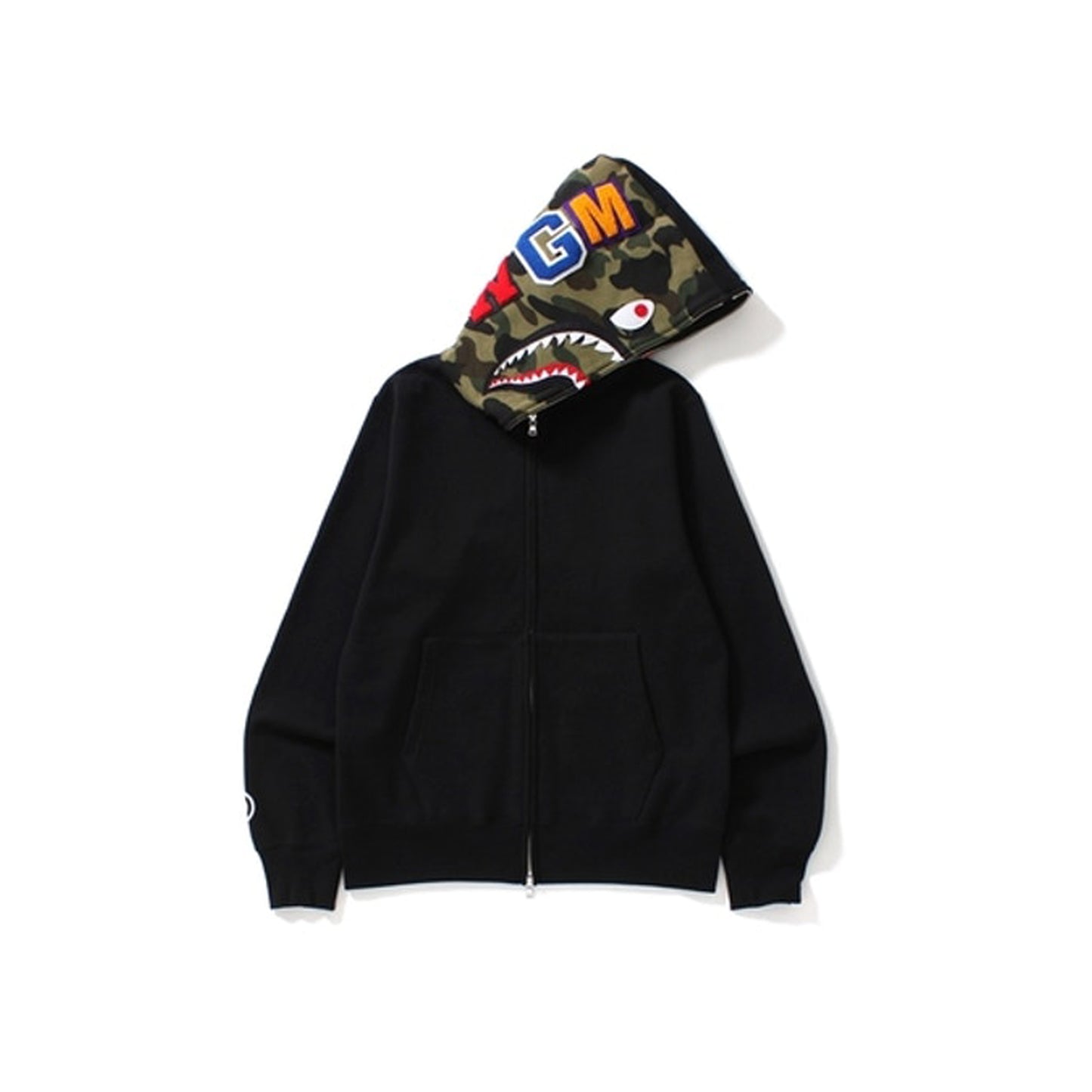 BAPE Shark Pullover Hoodie Black, Clothing- re:store-melbourne-Bape