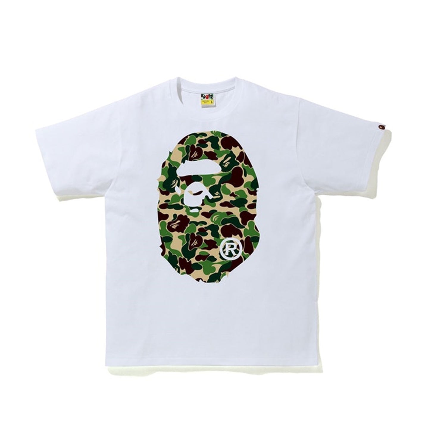 Bape ABC Camo Big Ape Head Tee, Clothing- re:store-melbourne-Bape