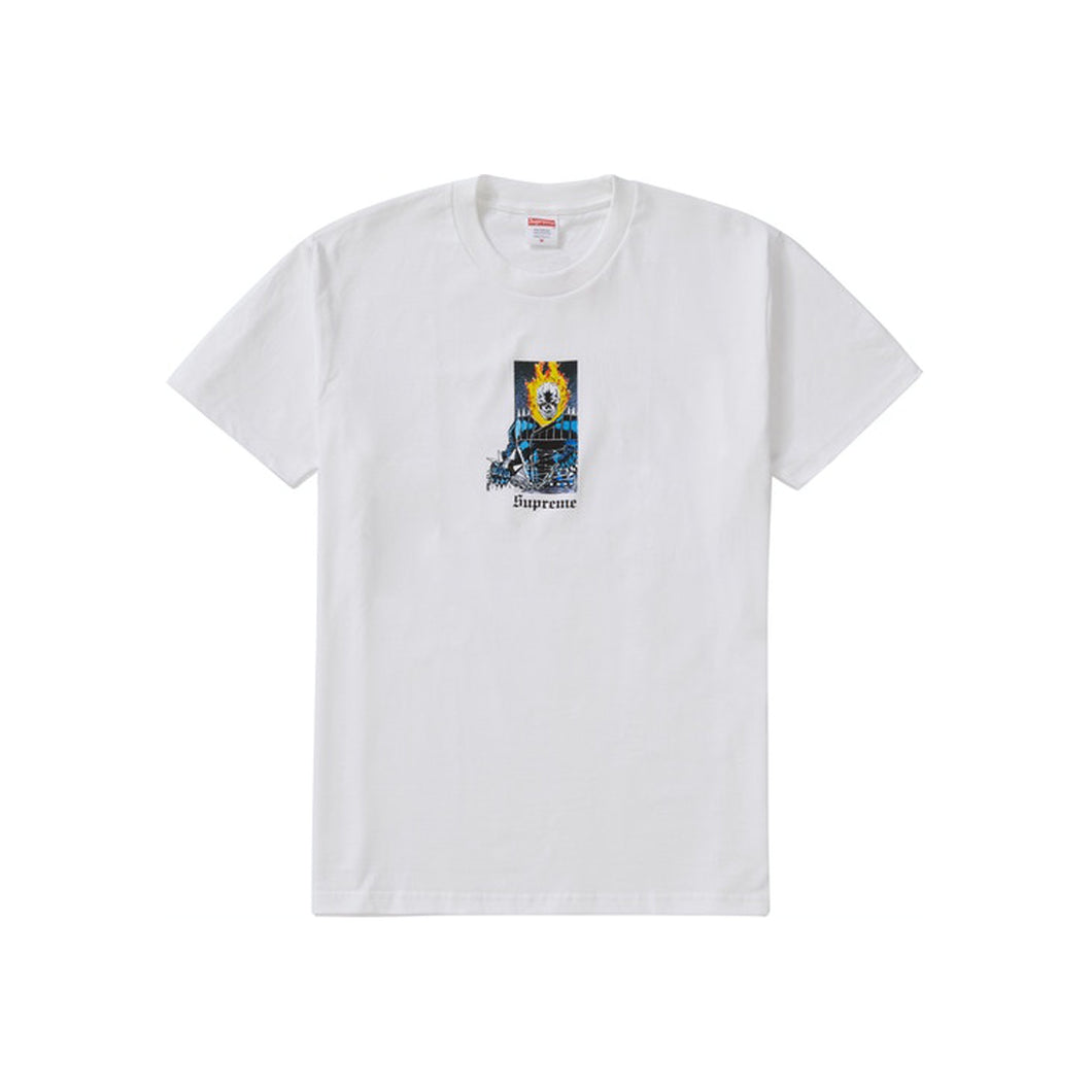 Supreme Ghost Rider Tee White, Clothing- re:store-melbourne-Supreme